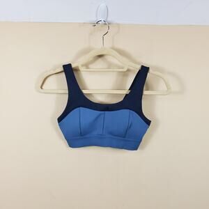 DLC Rival Sports Bra Navy & Dusk Blue carbon38 bandier Size S